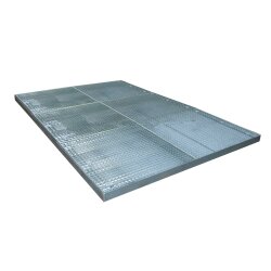 Bauer Befahrbare Bodenschutzwanne - 2850 x 1900 x 78 mm - Flächenlast 5000 kg/m² - verzinkt