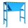 Bauer Stand Befülltrichter für Befüllung von Big-Bags / Behältern mit Schüttgütern Stahl lackiert - RAL 5012 Lichtblau