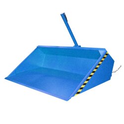 Bauer Hydraulische Schaufel für dosierte Entleerung 1,2 m³ max. 1500 kg - Stahl Lackiert - RAL 5012 Lichtblau