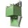 Bauer Klappbodenbehälter 3-fach stapelbar 1,0 m³ - max. 1250 kg - Stahl lackiert - RAL 6011 Resedagrün
