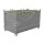 Bauer Klappbodenbehälter 3-fach stapelbar 1,5 m³ - max. 1500 kg - Stahl lackiert - RAL 7005 Mausgrau