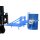 Bauer Fasskipper für 110 - 220 Liter Fässer - Kippvorgang mit Handkurbel - Aufnahmen für Gabelstapler - Stahl lackiert - RAL 5012 Lichtblau