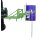 Bauer Fasskipper für 110 - 220 Liter Fässer - Kippvorgang mit Endloskette - Aufnahmen für Gabelstapler - Stahl lackiert - RAL 6011 Resedagrün
