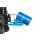 Bauer Fasskipper für 200 Liter Fässer - Kippvorgang mit Hubzylinder - Aufnahmen für Gabelstapler - Stahl lackiert - RAL 5012 Lichtblau