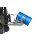 Bauer Fasskipper für 200 Liter Fässer - Kippvorgang mit Hubzylinder - Aufnahmen für Gabelstapler - Stahl lackiert - RAL 7005 Mausgrau