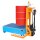 Bauer Fassheberoller für 110-220 Liter Fässer - mit Fassklammer und Zugdeichsel - Stahl lackiert - RAL 2000 Gelborange