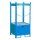 Bauer Fass Stapelpaletten für 1 x 200 Liter Fass - 3 fach stapelbar - Gitterrost - Seitlich offen - Stahl lackiert - RAL 5012 Lichtblau