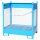 Bauer Fass Stapelpaletten für 2 x 200 Liter Fässer - 3 fach stapelbar - Gitterrost - Wände aus Drahtgitter - Stahl lackiert - RAL 5012 Lichtblau