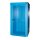Bauer Gasflaschen-Container für 9 Gasflaschen - Feuerbeständige Wände und Dach F 90 - 1185 x 1090 x 2205 mm - Abschliessbar - Tränenblechboden - lackiert - RAL 5012 Lichtblau