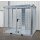 Bauer Gasflaschen-Container mit Dach und Boden - für 60 Gasflaschen Ø 230 mm - 2535 x 1575 x 2260 mm - Tränenblechboden - Abschließbar - feuerverzinkt