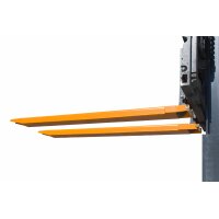 Bauer Gabelverlängerung GG 80/40 (Länge 1800) - lackiert - RAL 7021 Schwarzgrau
