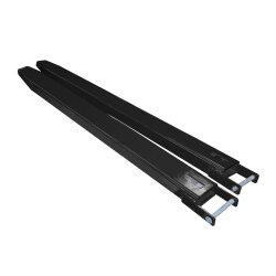 Bauer Gabelverlängerung GG 80/40 (Länge 2000) - lackiert - RAL 7021 Schwarzgrau