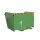 Bauer Kippbehälter mit geringer Bauhöhe 2,0 m³ - max. 1500 kg - Stahl lackiert - RAL 6011 Resedagrün