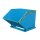 Bauer Kastenförmige Kippmulden für Schüttgüter 1,0 m³ - max. 300 kg - Stahl lackiert - RAL 5012 Lichtblau