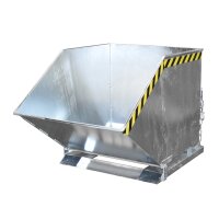 Bauer Kastenförmige Kippmulden für Schüttgüter 1,0 m³ - max. 300 kg - Stahl - feuerverzinkt
