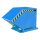 Bauer Kastenförmige Kippmulden für Schüttgüter 0,4 m³ - max. 300 kg - Stahl lackiert - RAL 5012 Lichtblau