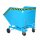 Bauer Kastenwagen für Schüttgüter mit Einfahrtaschen 1,0 m³ - max. 300 kg - Stahl lackiert - RAL 5012 Lichtblau