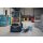 Bauer 1350 kg Langgutseitenwagen mit klappbaren Einfahrtaschen für den Transport - Stahl lackiert - RAL 5012 Lichtblau