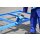 Bauer 2550 kg Langgutseitenwagen mit klappbaren Einfahrtaschen für den Transport - Stahl lackiert - RAL 5012 Lichtblau