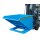Bauer Kippbehälter mit Scheren-Kipp-Mechanismus 1,0 m³ - max. 1500 kg - Stahl lackiert - RAL 5012 Lichtblau