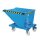 Bauer Kippbehälter mit Scheren-Kipp-Mechanismus 0,3 m³ - max. 750 kg - Stahl lackiert - RAL 5012 Lichtblau