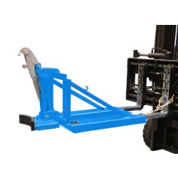 Bauer Fasslifter 1 Fass - max. 800 kg - für gefüllte Kunststoff-Deckelfässer - Stahl - lackiert - RAL 5012 Lichtblau