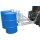 Bauer Fasslifter 2 Fässer - max. 1600 kg - für Rollreifenfässer und 220-l-Kunststoff-L-Ringfässer - Stahl - feuerverzinkt