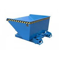 Bauer Automatischer Späne Kippbehälter 1,2 m³ - max. 1500 kg - Stahl - lackiert - RAL 5012 Lichtblau