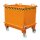 Bauer Stabiler Klappbodenbehälter 1,0 m³ - max. 2000 kg - Stahl - lackiert - RAL 2000 Gelborange