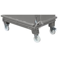 Bauer Stabiler Klappbodenbehälter 2,0 m³ - max. 2000 kg - Stahl - feuerverzinkt