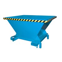 Bauer Befülltrichter für Befüllung von Big-Bags / Behältern mit Schüttgütern Stahl - lackiert - RAL 5012 Lichtblau