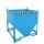 Bauer Silobehälter 3-fach Stapelbar 0,75 m³ manuelle Entriegelung - Stahl - lackiert - RAL 5012 Lichtblau