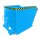Bauer Kippbarer Spänebehälter - Ablasshahn - 1,0 m³ - max. 1500 kg - Stahl - lackiert - RAL 5012 Lichtblau