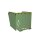 Bauer Kippbarer Spänebehälter - Ablasshahn - 1,5 m³ - max. 1500 kg - Stahl - lackiert - RAL 6011 Resedagrün