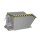 Bauer Kippbarer Spänebehälter Ablasshahn 0,5 m³ - max. 1000 kg - Stahl - lackiert - RAL 7005 Mausgrau