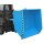 Bauer Kippbarer Spänebehälter Ablasshahn 0,75 m³ - max. 1000 kg - Stahl - lackiert - RAL 5012 Lichtblau