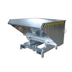 Bauer Schwerlast-Kipper mit autom. Entriegelung 1,2 m³ - max. 4000 kg - Stahl - feuerverzinkt