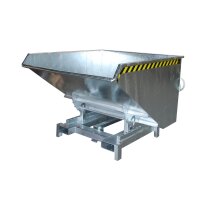 Bauer Schwerlast-Kipper mit autom. Entriegelung 1,2 m³ - max. 4000 kg - Stahl - feuerverzinkt