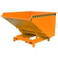 Bauer Schwerlast-Kipper mit autom. Entriegelung 2,1 m³ - max. 4000 kg - Stahl - lackiert - RAL 2000 Gelborange