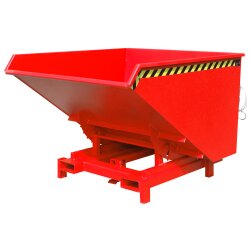 Bauer Schwerlast-Kipper mit autom. Entriegelung 2,1 m³ - max. 4000 kg - Stahl - lackiert - RAL 3000 Feuerrot