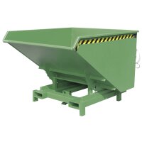Bauer Schwerlast-Kipper mit autom. Entriegelung 2,1 m³ - max. 4000 kg - Stahl - lackiert - RAL 6011 Resedagrün