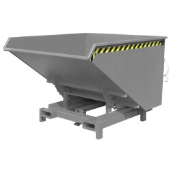 Bauer Schwerlast-Kipper mit autom. Entriegelung 2,1 m³ - max. 4000 kg - Stahl - lackiert - RAL 7005 Mausgrau