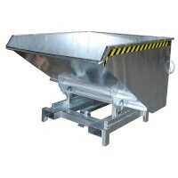 Bauer Schwerlast-Kipper mit autom. Entriegelung 2,1 m³ - max. 4000 kg - Stahl - feuerverzinkt