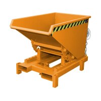 Bauer Schwerlast-Kipper mit autom. Entriegelung 0,3 m³ - max. 4000 kg - Stahl - lackiert - RAL 2000 Gelborange
