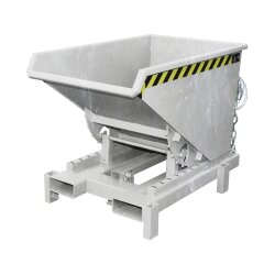 Bauer Schwerlast-Kipper mit autom. Entriegelung 0,3 m³ - max. 4000 kg - Stahl - feuerverzinkt