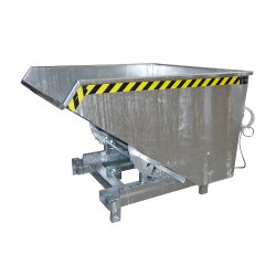 Bauer Schwerlast-Kipper mit autom. Entriegelung 0,9 m³ - max. 4000 kg - Stahl - feuerverzinkt