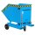 Bauer Späne Kastenwagen mit Einfahrtaschen 0,4 m³ - max. 300 kg - Stahl - lackiert - RAL 5012 Lichtblau