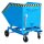 Bauer Späne Kastenwagen mit Einfahrtaschen 0,6 m³ - max. 300 kg - Stahl - lackiert - RAL 5012 Lichtblau
