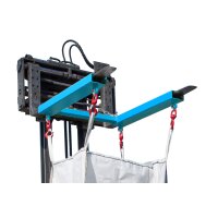 Bauer Traverse für den Transport von befüllten Big-Bags TBB-W - lackiert - RAL 5012 Lichtblau
