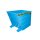 Bauer Kippbehälter mit Hebelverschluss 0,7 m³ - max. 1000 kg - Stahl - lackiert - RAL 5012 Lichtblau
